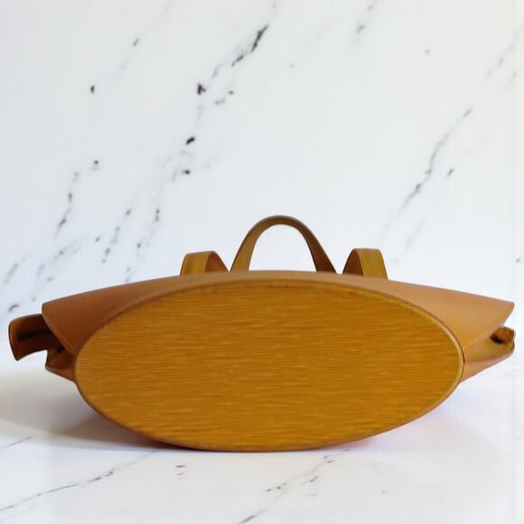 Louis Vuitton Epi Saint Jacques Handbag, Yellow with Dust Bag - Picture 5 of 16